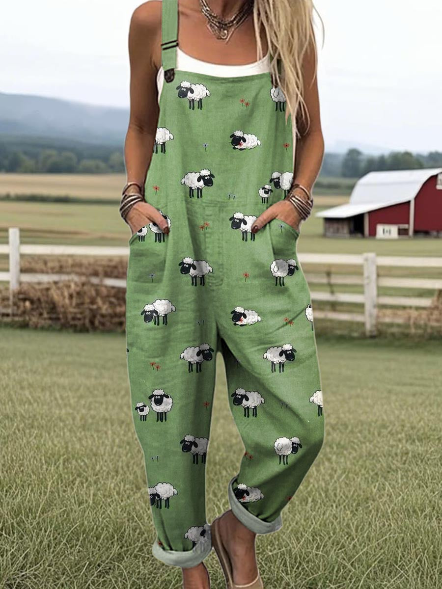 Amélina | Jumpsuit met vintage bloemenprint