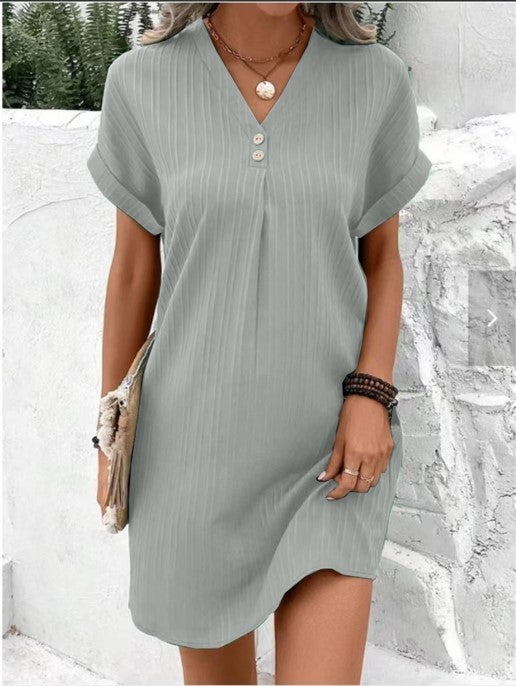 Milly | Relaxed fit jurk met ademende stof en moeiteloze stijl