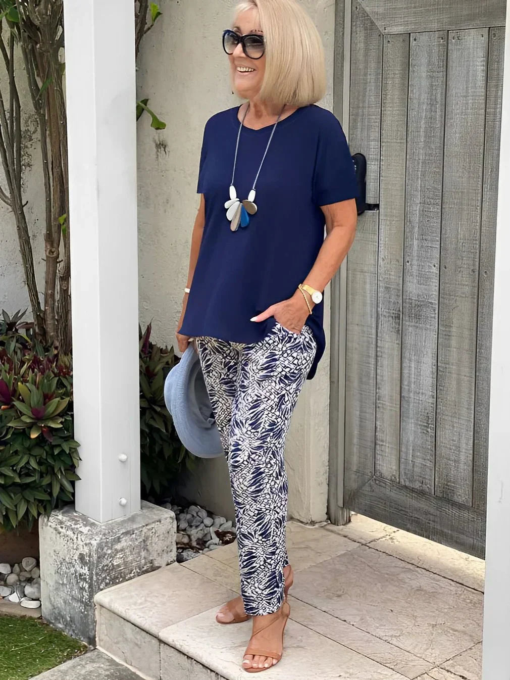 Lottie | Casual Two-Piece Floral Set for Spring