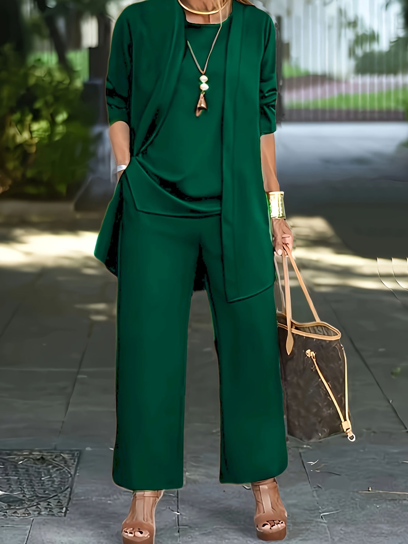 Yara | 3-Delige Set met Vest, Top & Broek