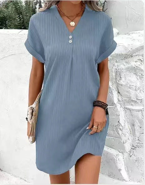 Milly | Relaxed fit jurk met ademende stof en moeiteloze stijl
