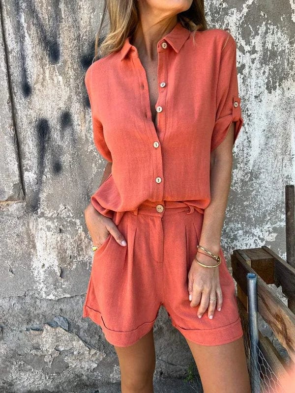 Sophie | Luchtige Linnen Zomerset met Losse Pasvorm