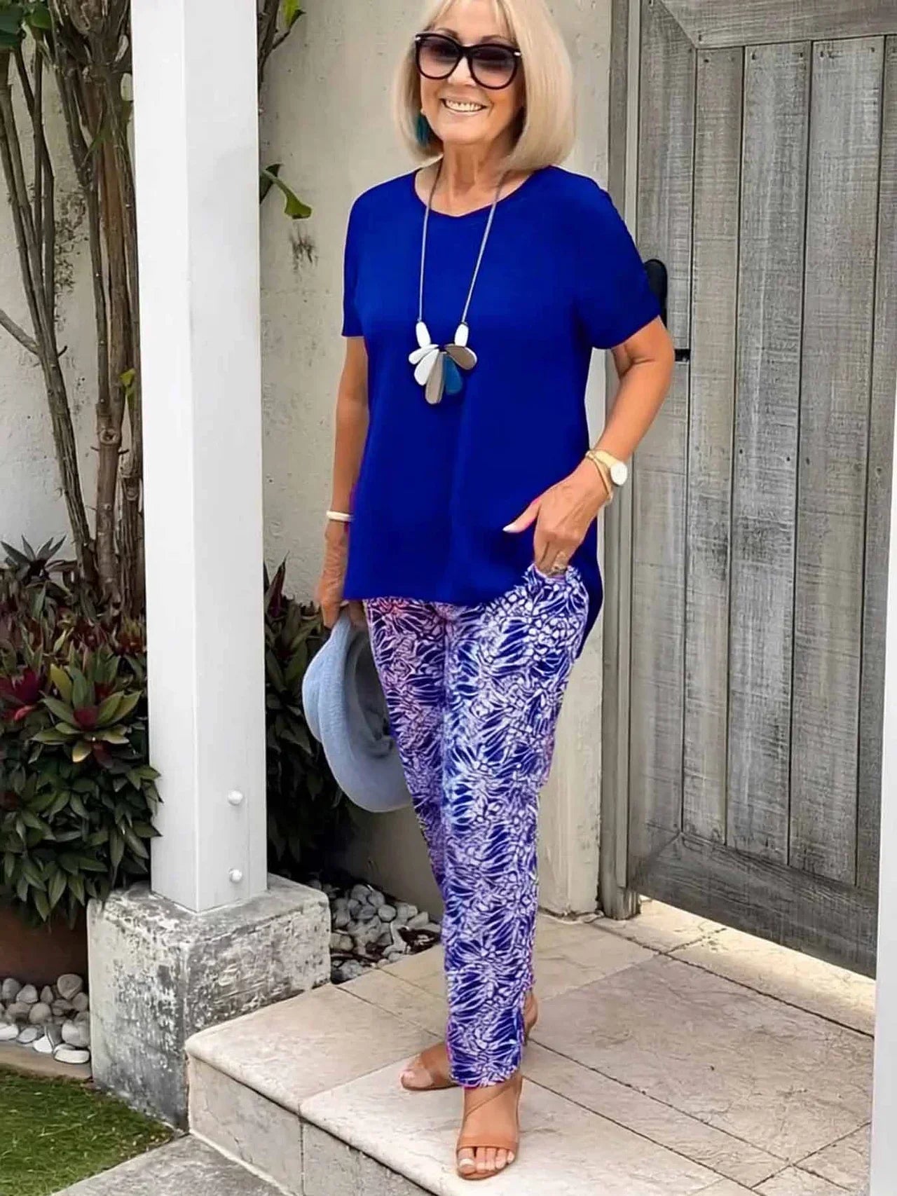 Lottie | Casual Two-Piece Floral Set for Spring