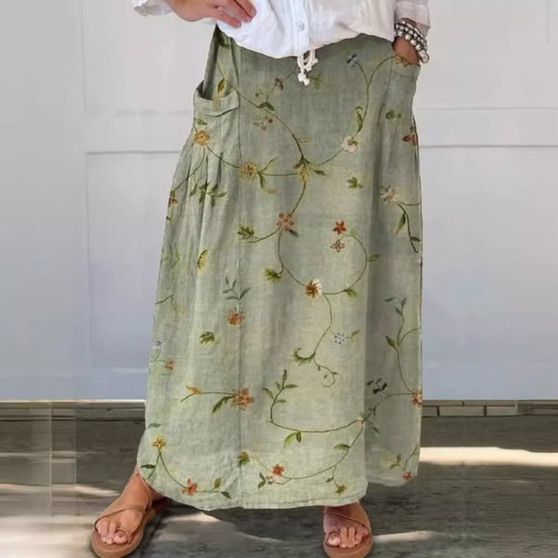 Isola™ – Lange Bohemian Bloemenrok