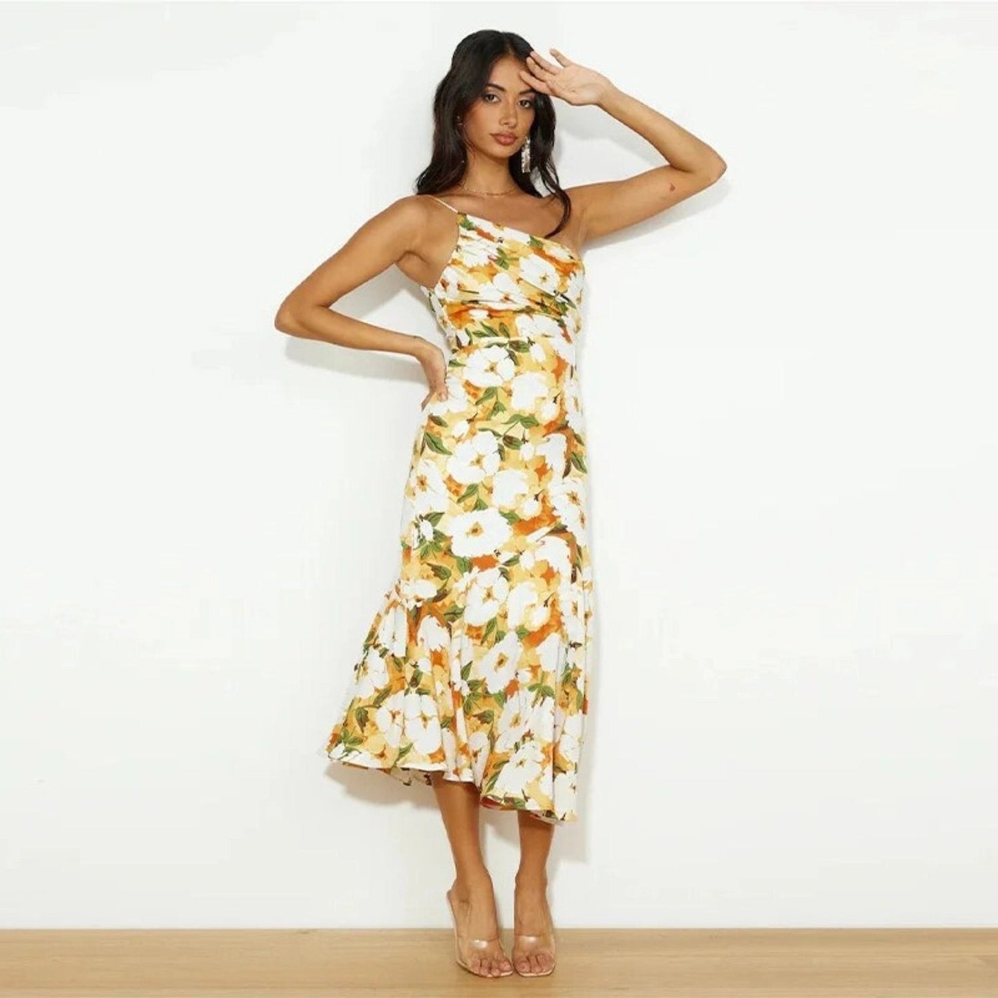 Katie - Elegant One-Shoulder Dress
