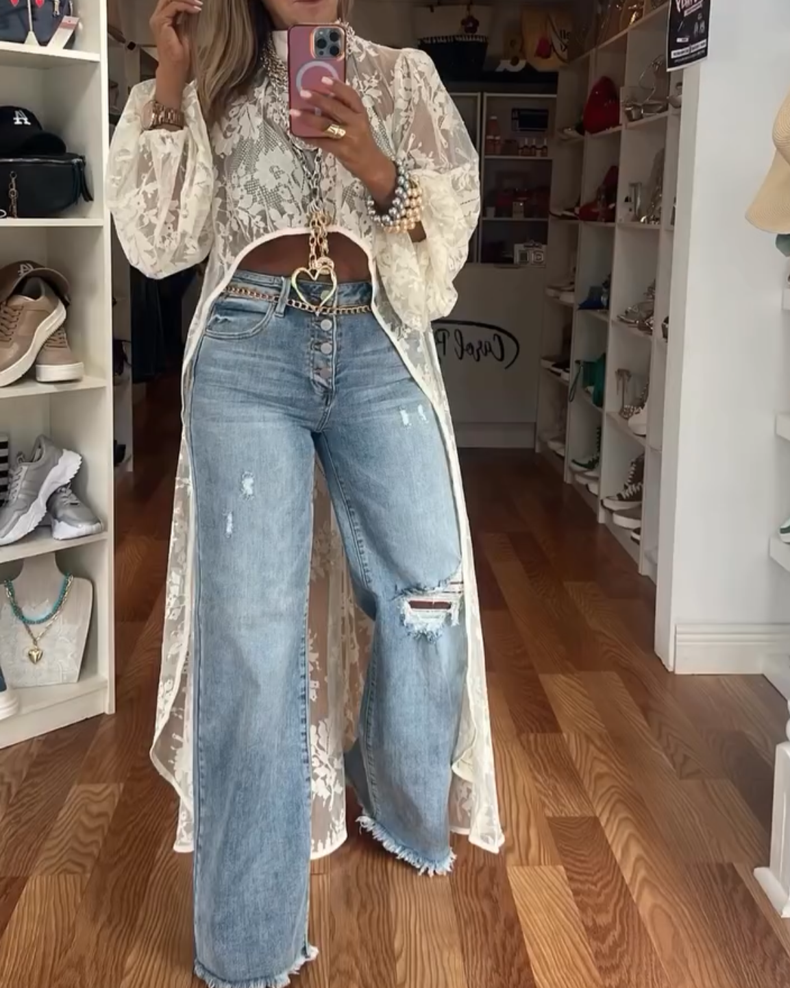 Julisa™ – Kanten Boho Blouse