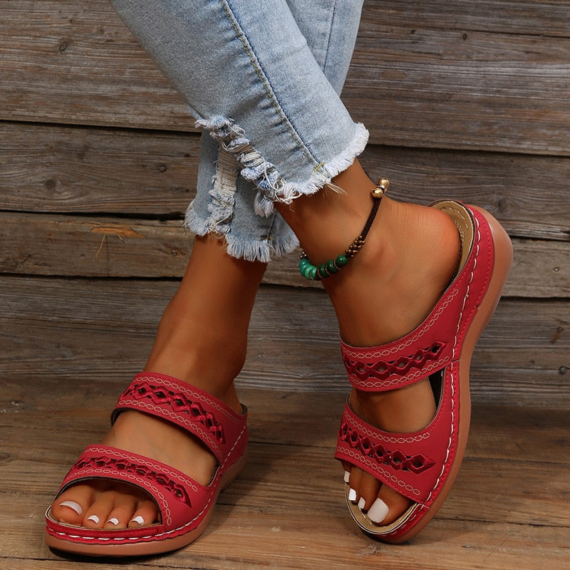 Liora | Sandalen met Orthopedisch Voetbed