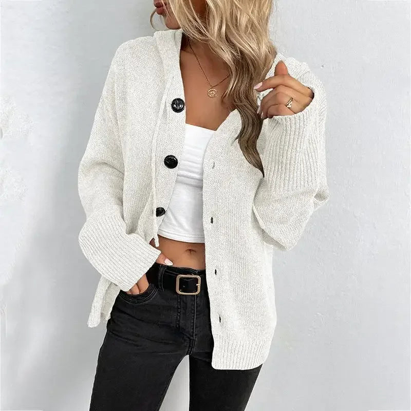 Celeste | Elegante hoodie in cardiganstijl