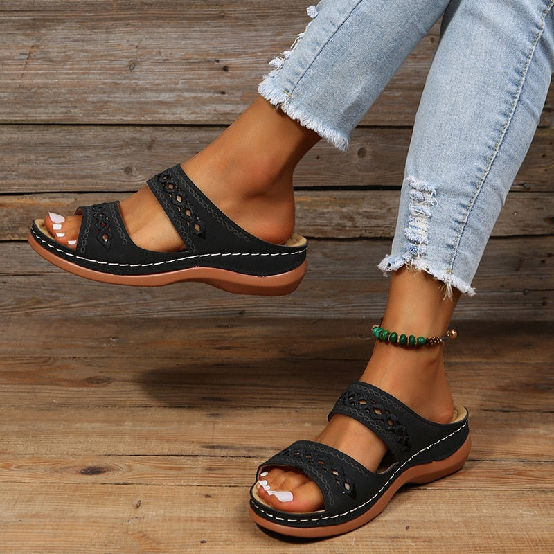 Liora | Sandalen met Orthopedisch Voetbed