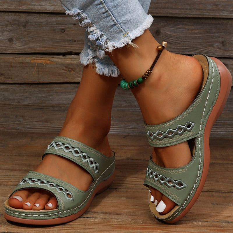 Liora | Sandalen met Orthopedisch Voetbed