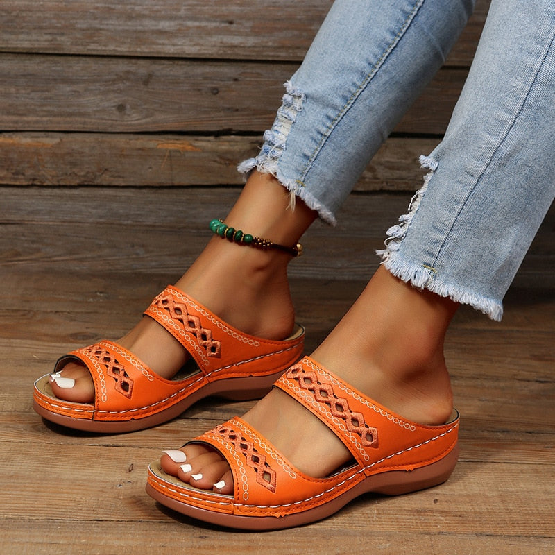Liora | Sandalen met Orthopedisch Voetbed