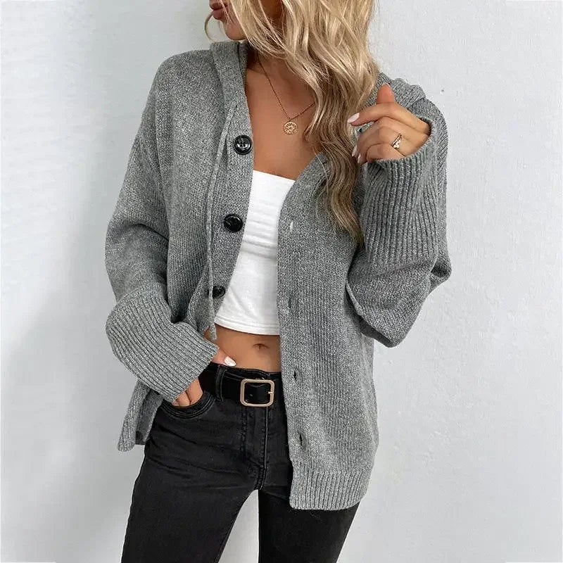 Celeste | Elegante hoodie in cardiganstijl