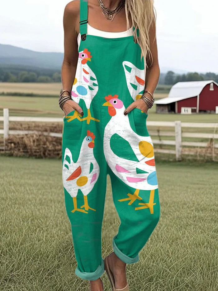 Amélina | Jumpsuit met vintage bloemenprint