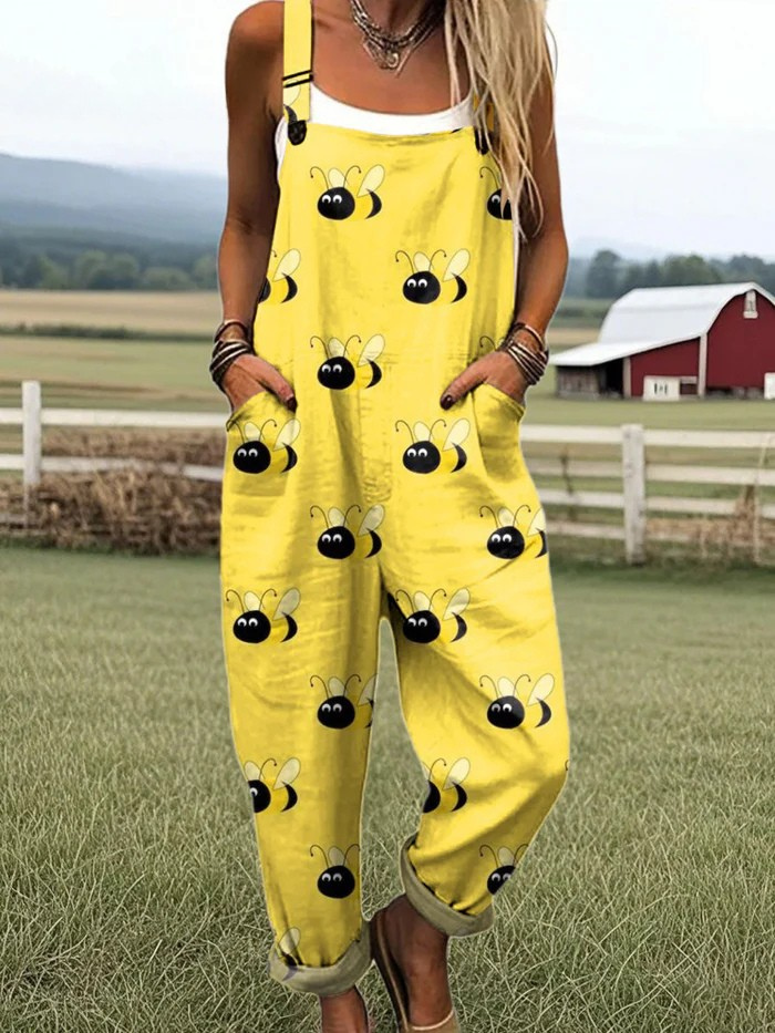 Amélina | Jumpsuit met vintage bloemenprint