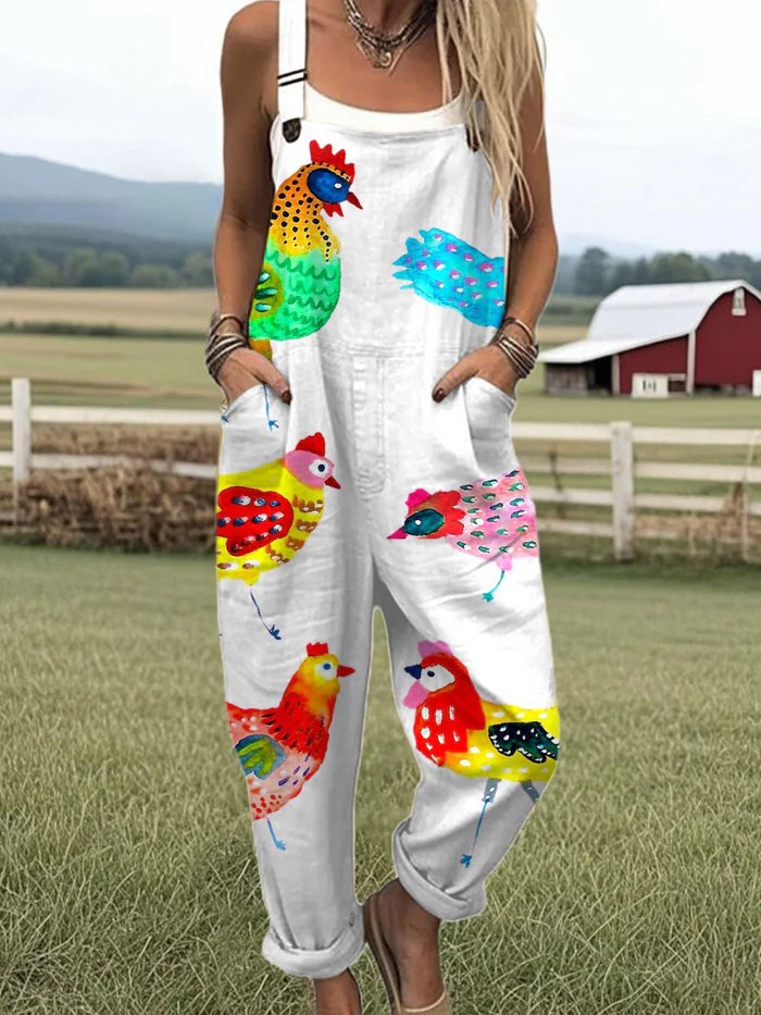 Amélina | Jumpsuit met vintage bloemenprint