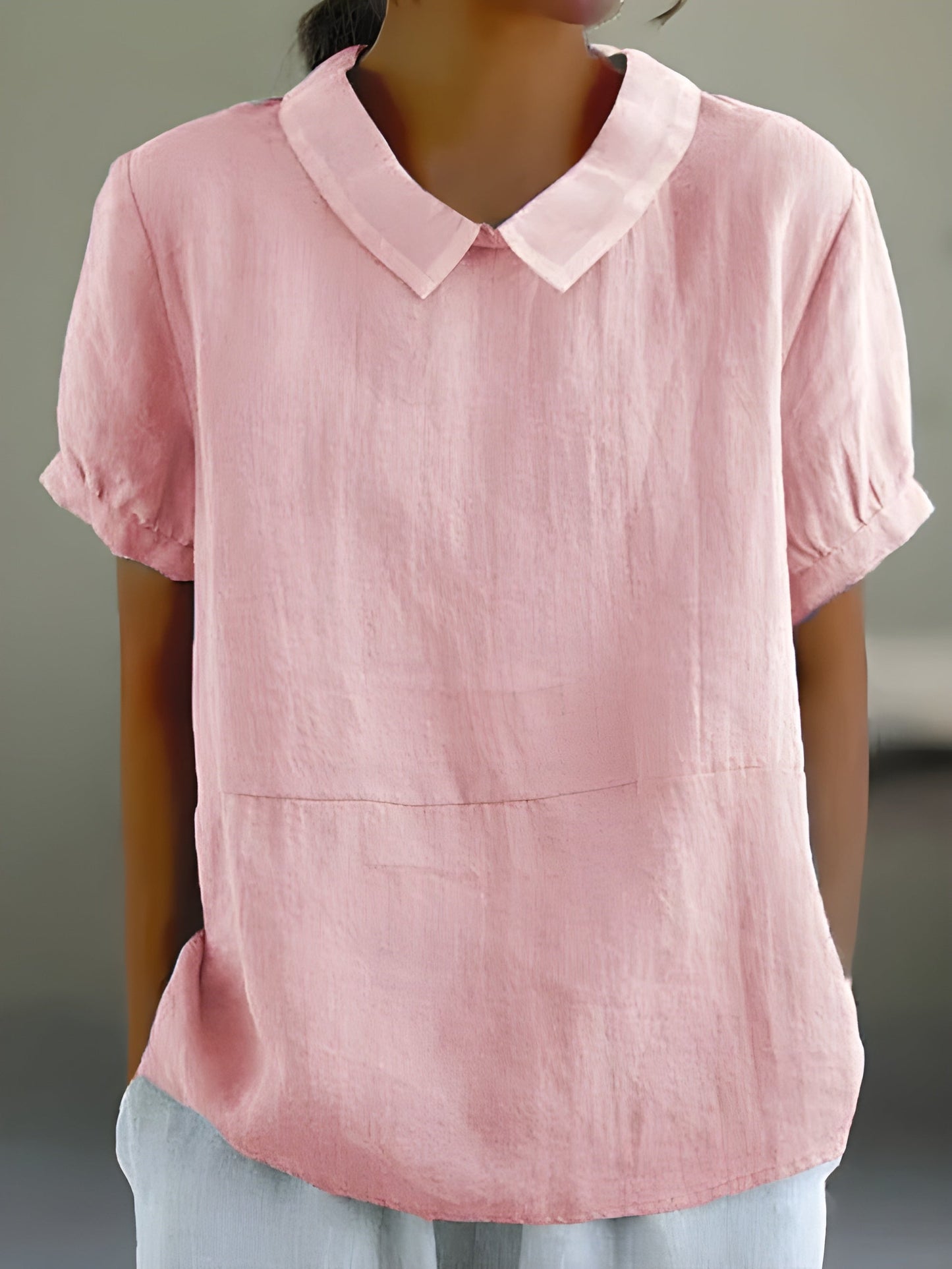 Camille™ | Blouse fluide à col chic