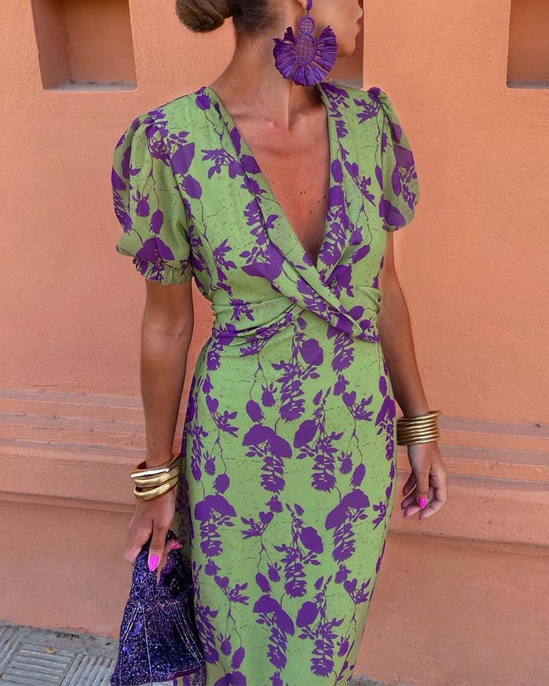 Selena - Elegante Midi Jurk