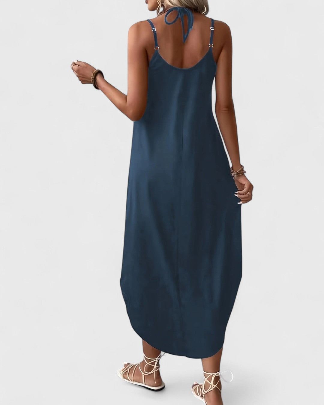 Yvonne™ | Zomerjurk met Spaghettibandjes