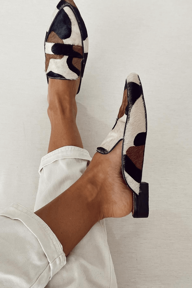 Elara | Modern Patterned Loafers