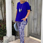 Lottie | Casual Two-Piece Floral Set for Spring