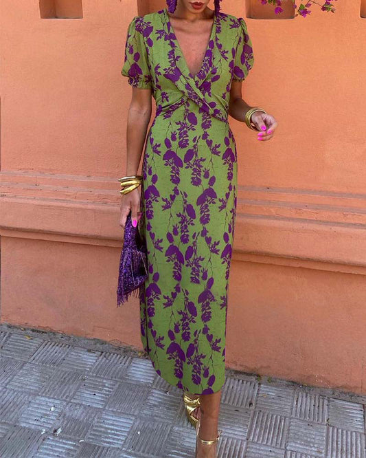 Selena - Elegante Midi Jurk