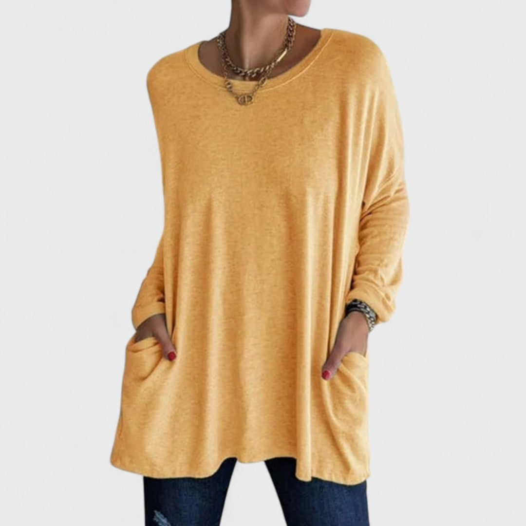 Lucia | Relaxed Long Sleeve Top