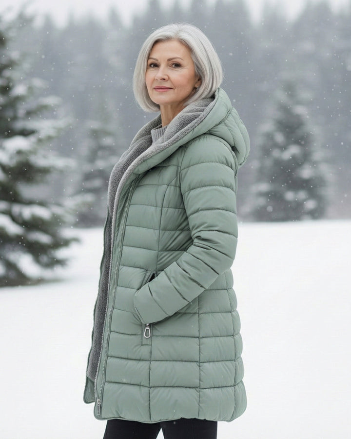 Ingrid | Fleece Lined Puffer Coat