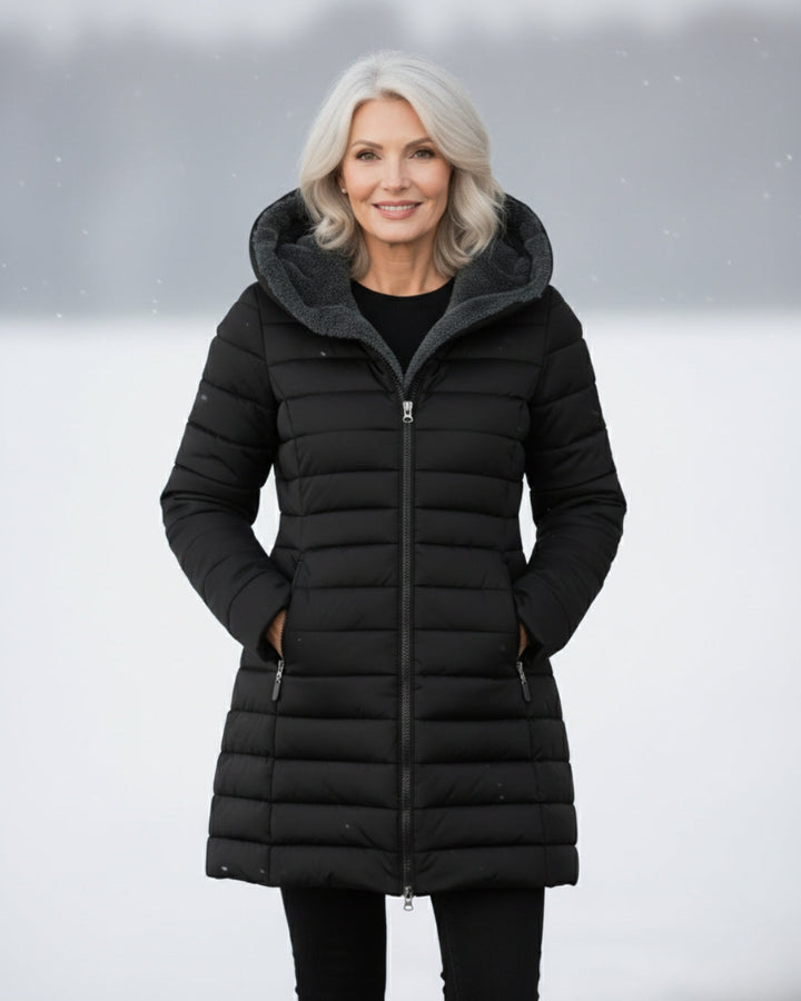 Ingrid | Fleece Lined Puffer Coat