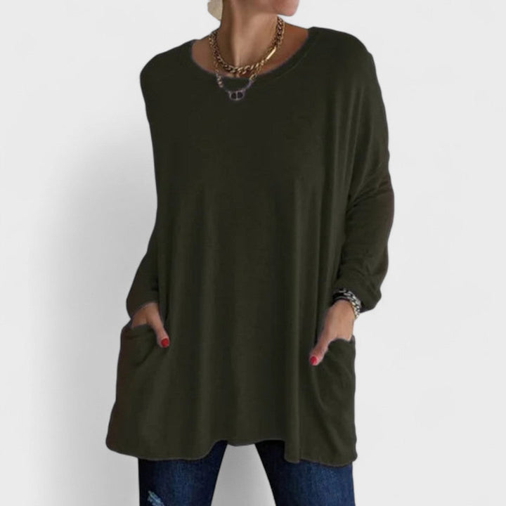 Lucia | Relaxed Long Sleeve Top