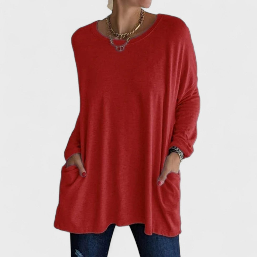 Lucia | Relaxed Long Sleeve Top