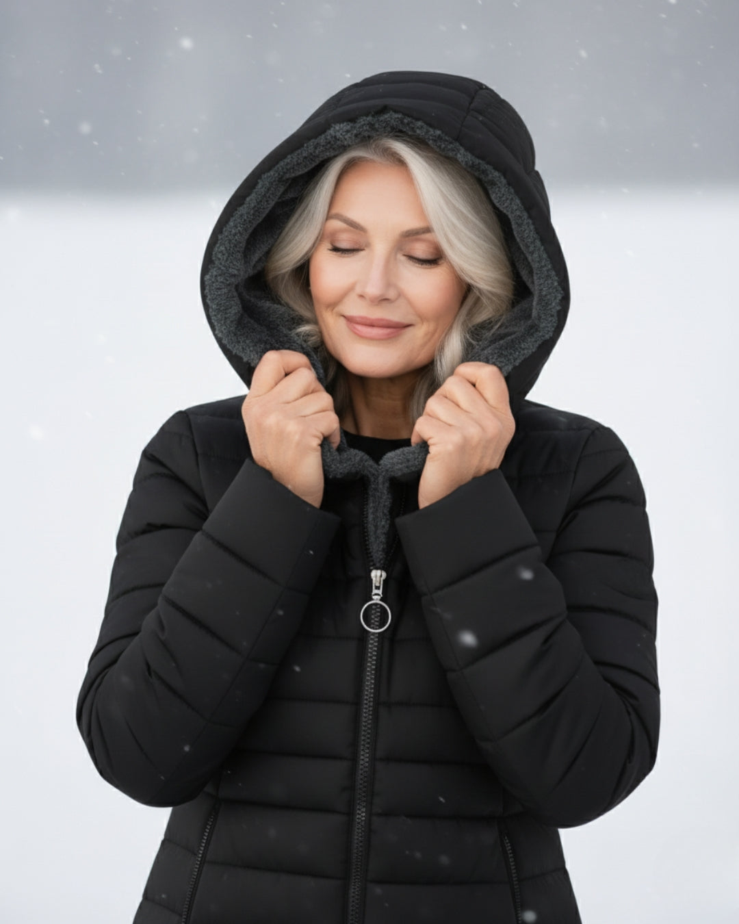 Ingrid | Fleece Lined Puffer Coat