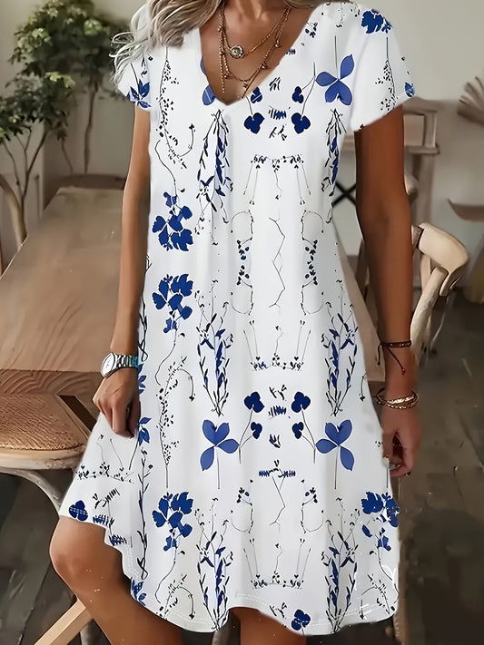 Sylviane | Zomerjurk met stijlvolle eenvoud