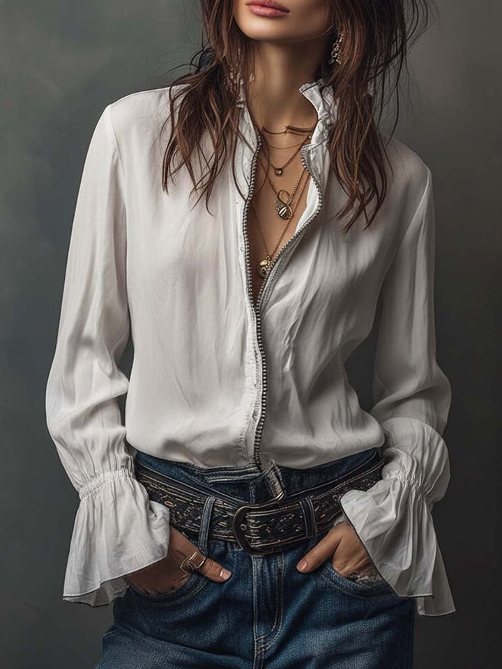 Beatrice | Embroidered Long Jacket
