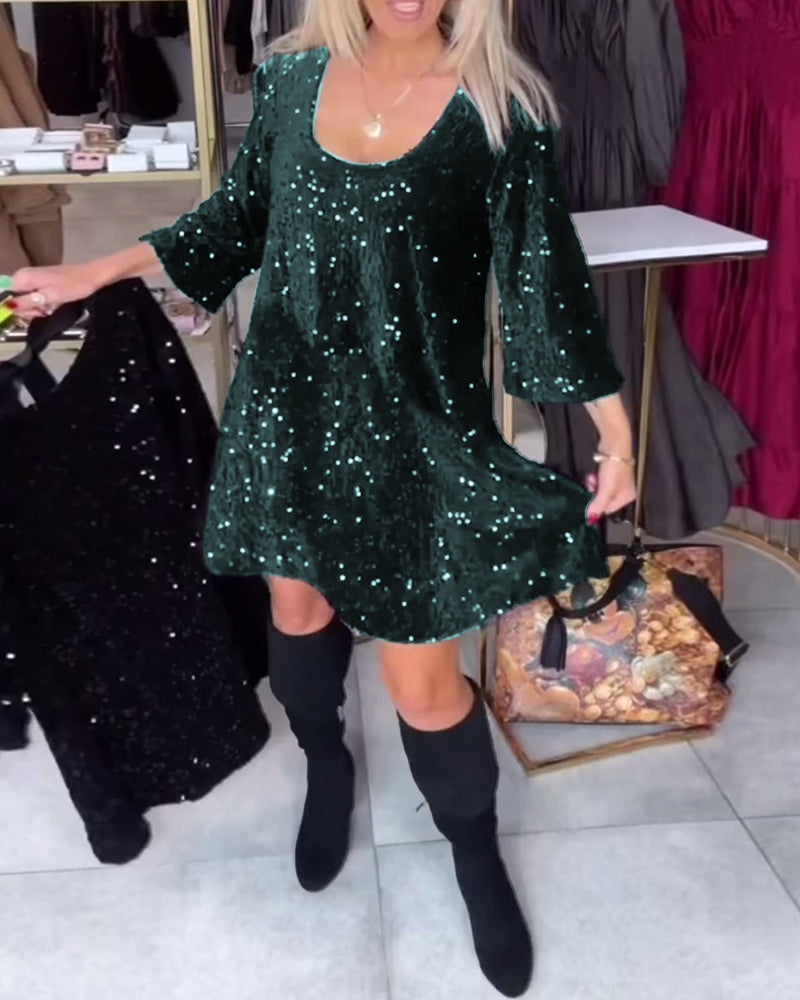 Velour | Sequined Dress with Elegance