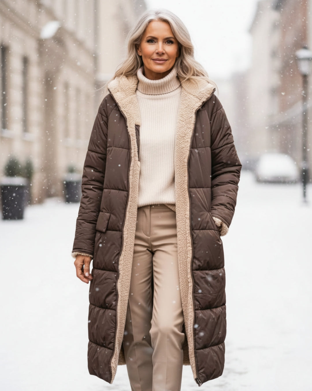 Winifred | Sherpa Winter Coat