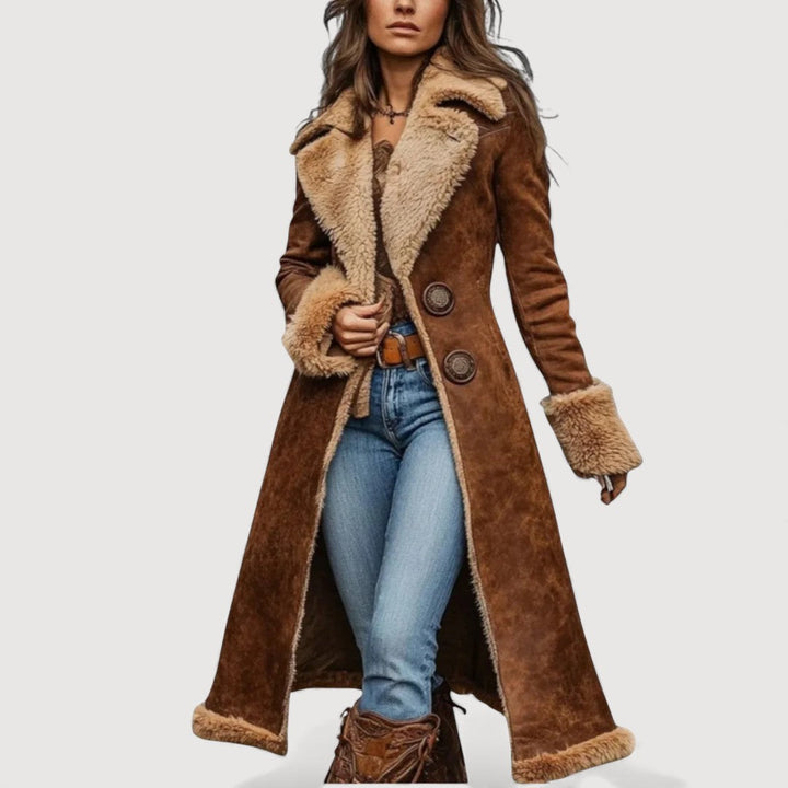 Theresa | Shearling Lined Winter Coat