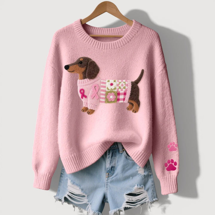 Marlene | Cosy Dog Knit Sweater