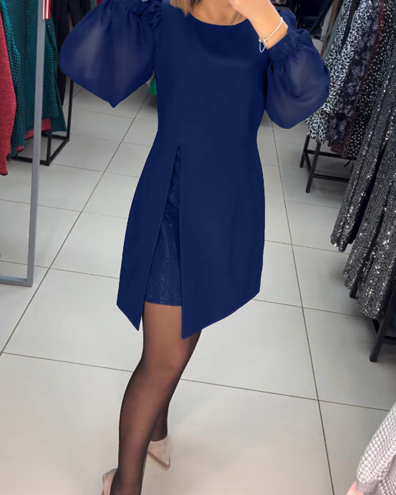 Soleil | Chic Solid Colour Dress