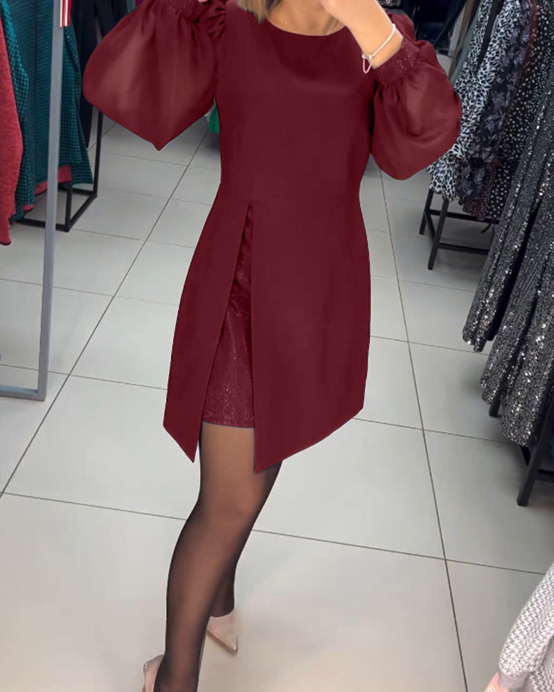 Soleil | Chic Solid Colour Dress