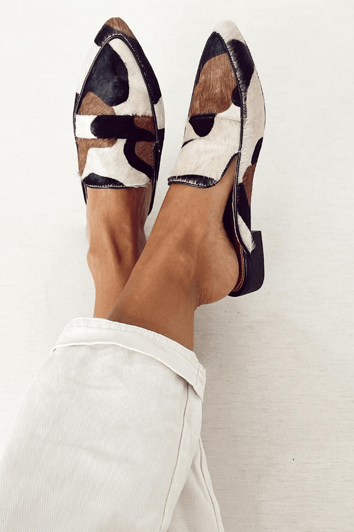 Elara | Modern Patterned Loafers