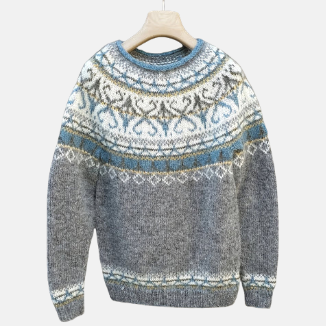 Ingrid | Norwegian-Inspired Winter Sweater