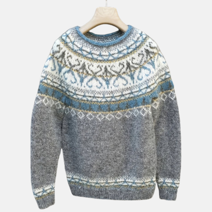 Ingrid | Norwegian-Inspired Winter Sweater
