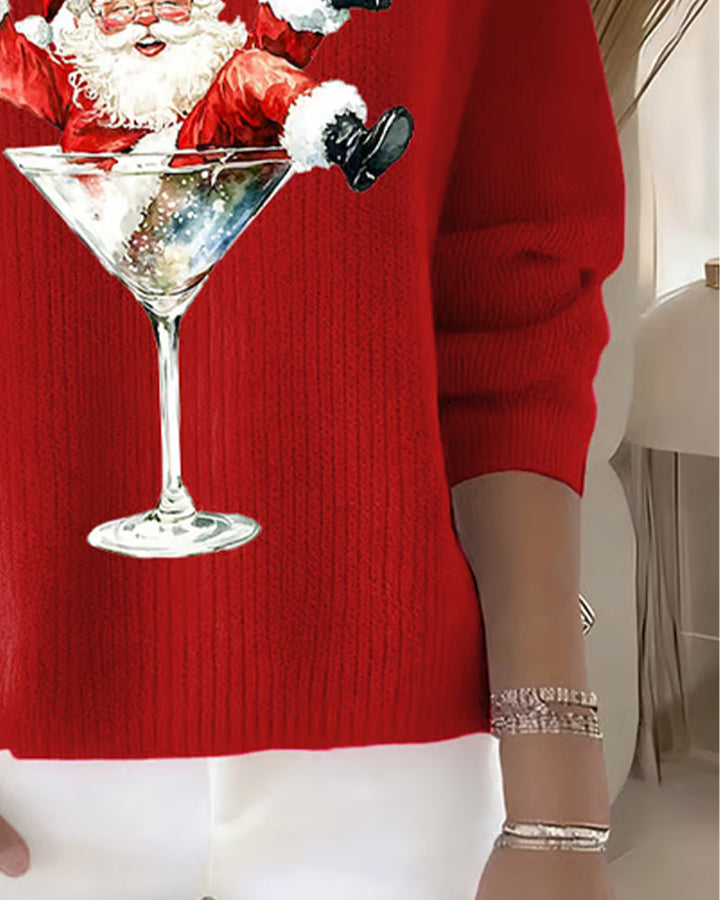 Nora | Festive Turtleneck Slim Jumper