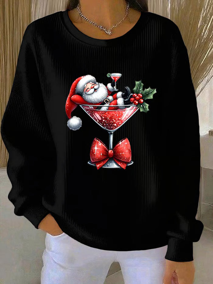 Talia | Playful Santa Holiday Sweater