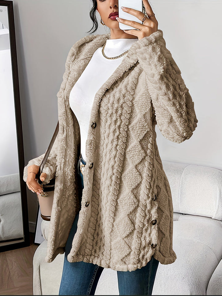 Marina | Hooded Knit Cardigan