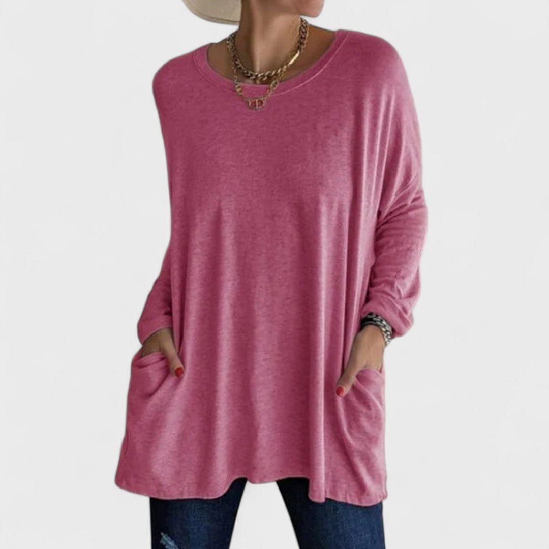 Lucia | Relaxed Long Sleeve Top