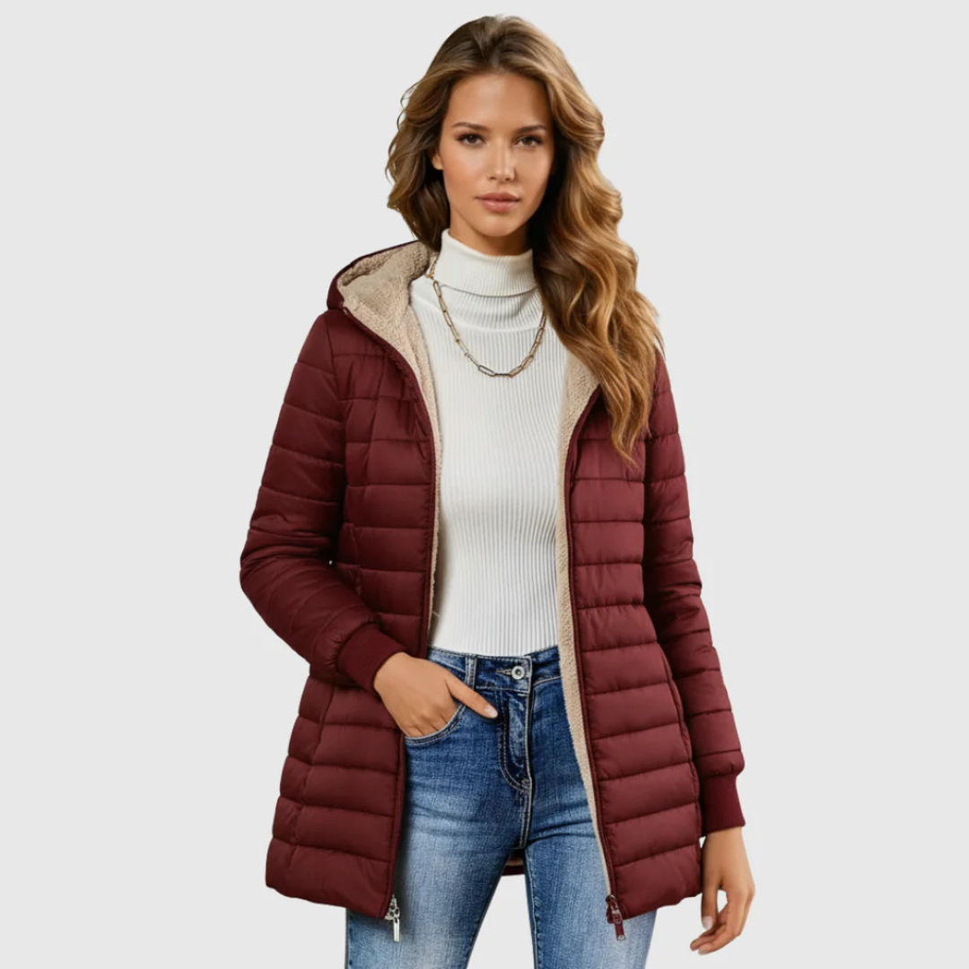 Isla | Sherpa Lined Winter Coat
