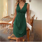 Yelina™ – Elegante V-Hals Jurk