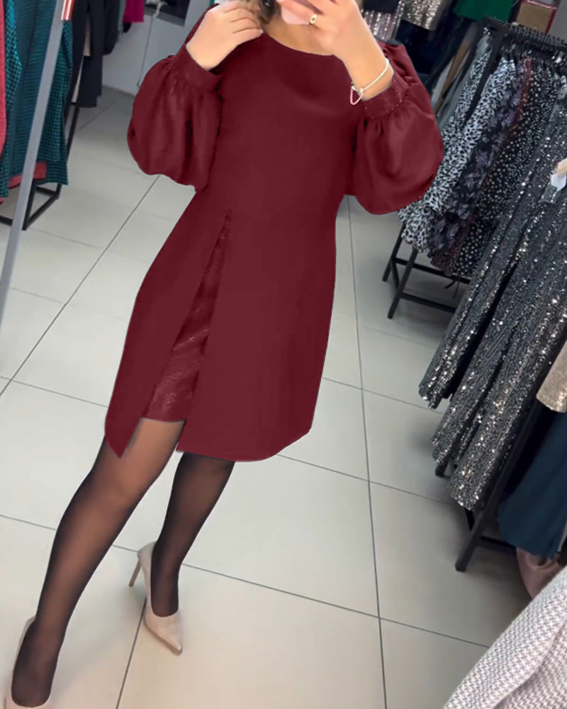 Soleil | Chic Solid Colour Dress