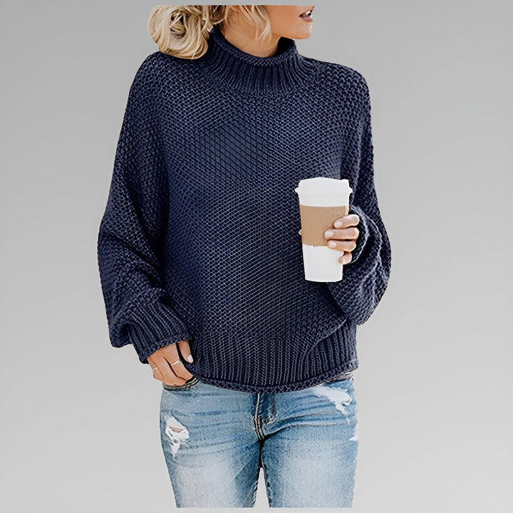 Sophie | Chunky Knit Turtleneck Sweater